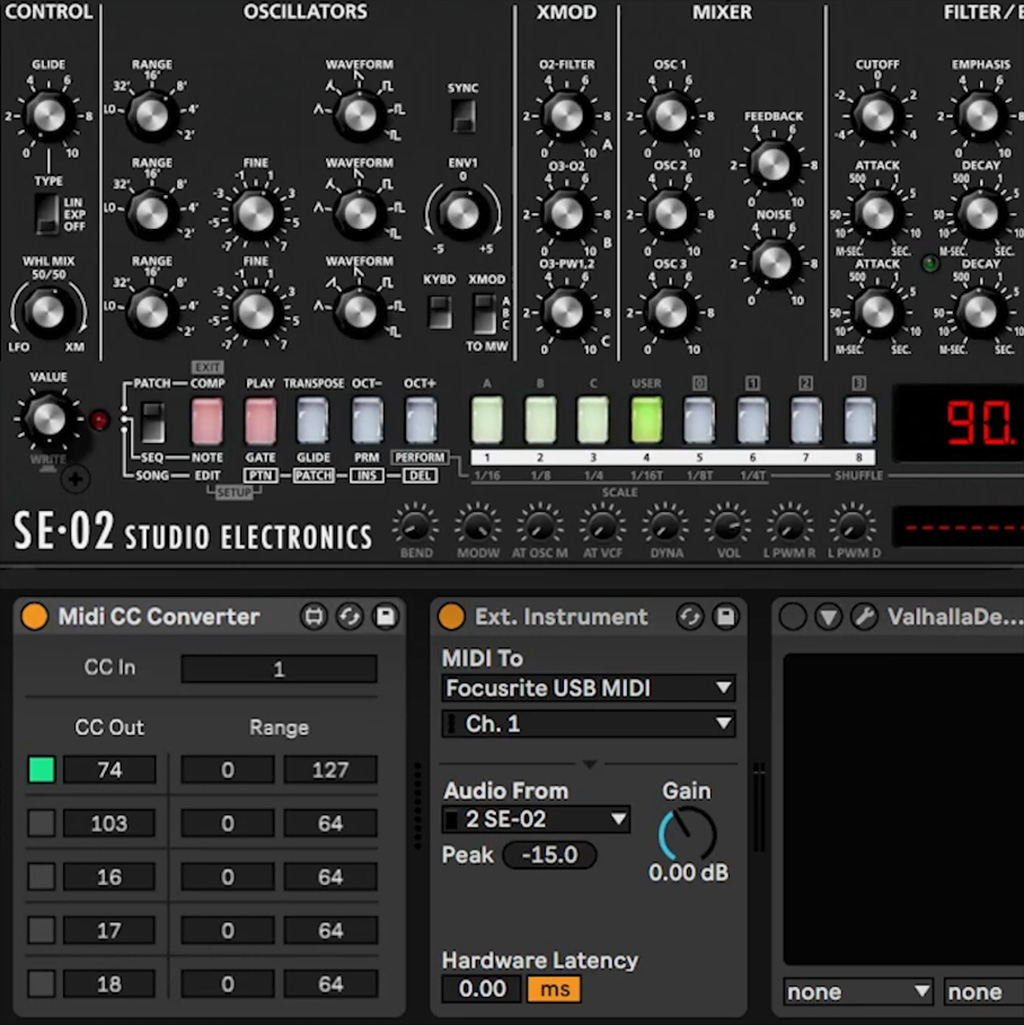 Midi CC Converter for Ableton Max for Live